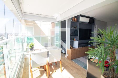 Sala de Jantar / Varanda de apartamento à venda com 1 quarto, 43m² em Campo Belo, São Paulo