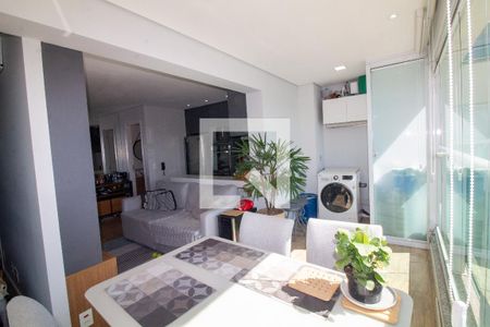 Sala de Jantar / Varanda de apartamento à venda com 1 quarto, 43m² em Campo Belo, São Paulo
