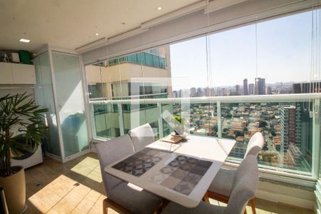 Sala de Jantar / Varanda de apartamento à venda com 1 quarto, 43m² em Campo Belo, São Paulo