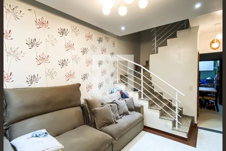 Sala  de casa de condomínio à venda com 2 quartos, 74m² em Jardim Popular, São Paulo