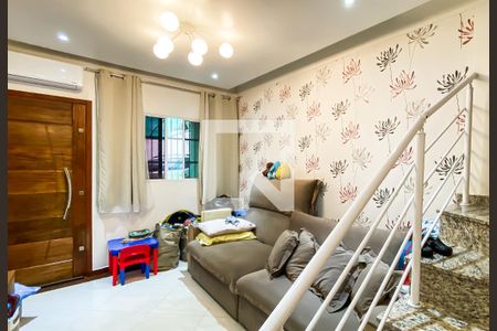 Sala  de casa de condomínio à venda com 2 quartos, 74m² em Jardim Popular, São Paulo