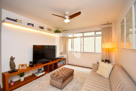 Sala de estar de apartamento à venda com 2 quartos, 102m² em Jardim Paulista, São Paulo