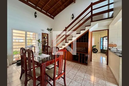 Sala de Jantar de casa à venda com 4 quartos, 217m² em Parque da Figueira, Campinas