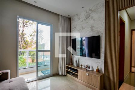Sala de apartamento à venda com 2 quartos, 140m² em Vila Pires, Santo André