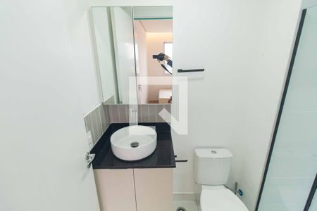 Banheiro da Suíte de apartamento para alugar com 1 quarto, 29m² em Planalto Paulista, São Paulo