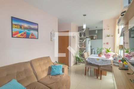 Sala/Cozinha de apartamento à venda com 2 quartos, 44m² em Igara, Canoas