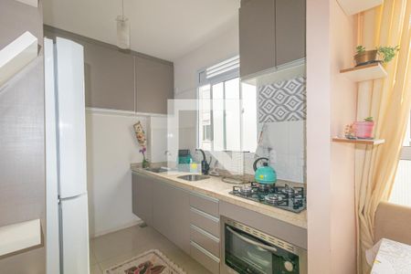 Sala/Cozinha de apartamento à venda com 2 quartos, 44m² em Igara, Canoas