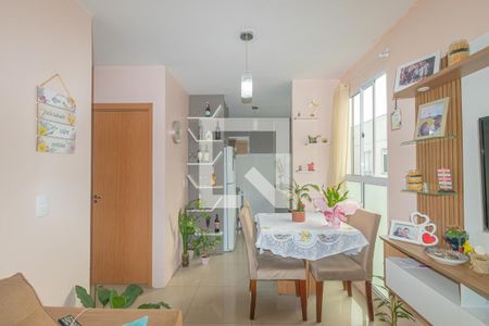 Sala/Cozinha de apartamento à venda com 2 quartos, 44m² em Igara, Canoas