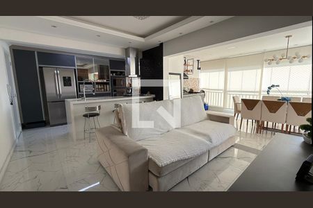 Sala de apartamento à venda com 3 quartos, 119m² em Belém, São Paulo