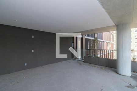 Varanda da Sala de apartamento à venda com 3 quartos, 204m² em Vila Nova Conceição, São Paulo