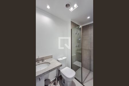 Banheiro de kitnet/studio à venda com 1 quarto, 34m² em Cursino, São Paulo