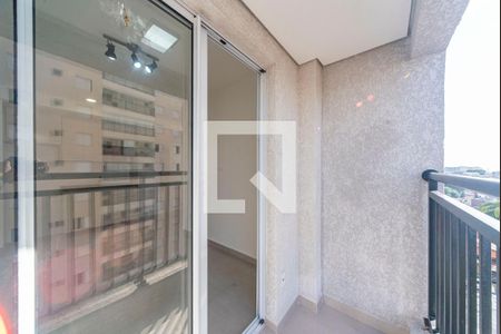 Varanda da Sala de apartamento para alugar com 2 quartos, 41m² em Vila Eldizia, Santo André