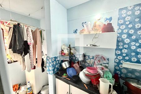 Cozinha de apartamento para alugar com 2 quartos, 45m² em Jardim Nélia, Ferraz de Vasconcelos