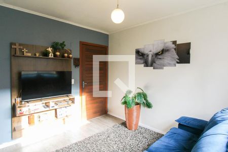 Sala de casa de condomínio à venda com 2 quartos, 80m² em Olaria, Canoas