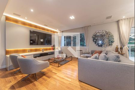 Sala de apartamento para alugar com 3 quartos, 207m² em Jardim Morumbi, São Paulo