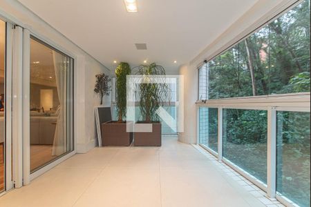 Varanda de apartamento para alugar com 3 quartos, 207m² em Jardim Morumbi, São Paulo
