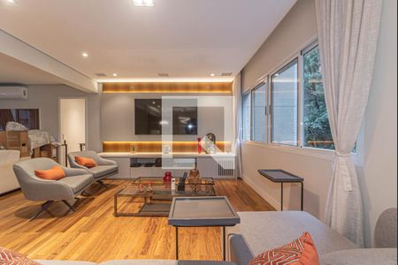 Sala de apartamento para alugar com 3 quartos, 207m² em Jardim Morumbi, São Paulo