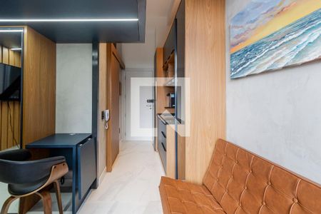 Studio de kitnet/studio para alugar com 1 quarto, 33m² em Santo Amaro, São Paulo