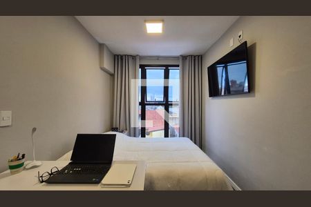 Quarto  de apartamento para alugar com 1 quarto, 41m² em Vila Valparaíso, Santo André