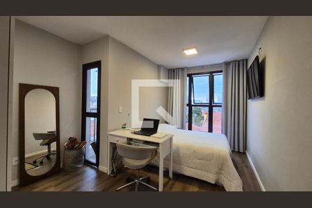 Quarto  de apartamento para alugar com 1 quarto, 41m² em Vila Valparaíso, Santo André