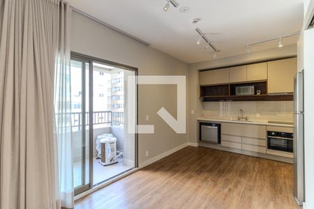 Sala de apartamento para alugar com 1 quarto, 38m² em Santa Cecilia, São Paulo