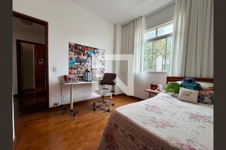 Quarto  de apartamento à venda com 4 quartos, 140m² em Barroca, Belo Horizonte