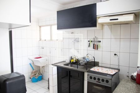 Cozinha e Área de Serviço de apartamento à venda com 3 quartos, 74m² em Jardim Bela Vista, Goiânia