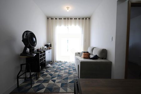 Sala de apartamento à venda com 2 quartos, 52m² em Campestre, Santo André