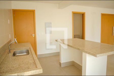 Cozinha de apartamento à venda com 3 quartos, 120m² em Alphaville Araguaia, Goiânia