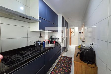 Cozinha de apartamento para alugar com 3 quartos, 103m² em Vila Assuncao, Praia Grande