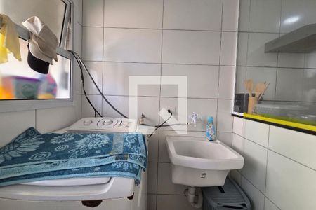 Área de Serviço de apartamento para alugar com 3 quartos, 103m² em Vila Assuncao, Praia Grande