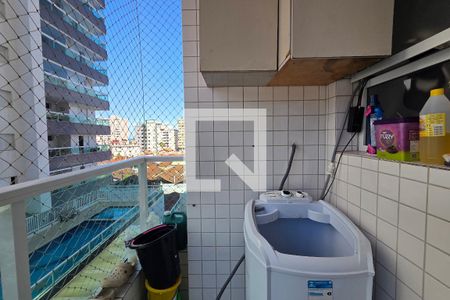 Área de Serviço de apartamento para alugar com 3 quartos, 103m² em Vila Assuncao, Praia Grande