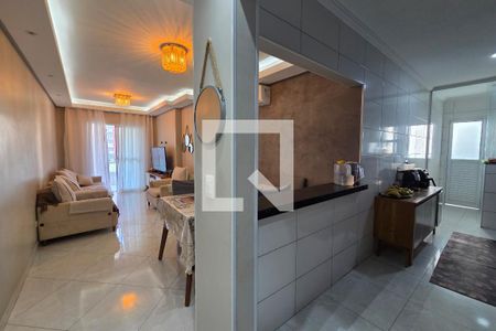 Cozinha de apartamento para alugar com 3 quartos, 103m² em Vila Assuncao, Praia Grande