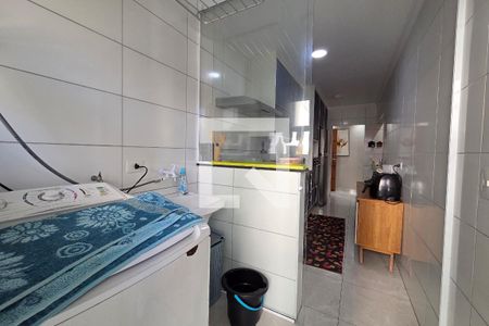 Área de Serviço de apartamento para alugar com 3 quartos, 103m² em Vila Assuncao, Praia Grande