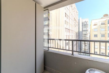 Varanda de apartamento para alugar com 1 quarto, 38m² em Santa Cecilia, São Paulo