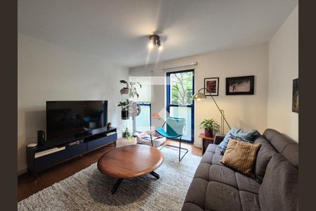 Sala de apartamento à venda com 2 quartos, 82m² em Moema, São Paulo