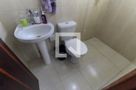 Banheiro da Suíte 1 de casa de condomínio à venda com 2 quartos, 64m² em Vila Nova Curuca, São Paulo