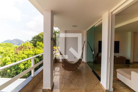 Varanda da Sala de casa de condomínio para alugar com 4 quartos, 454m² em São Francisco, Niterói