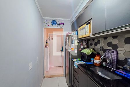 Cozinha  de apartamento à venda com 3 quartos, 67m² em Vila Metalúrgica, Santo André