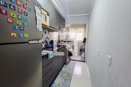 Cozinha  de apartamento à venda com 3 quartos, 67m² em Vila Metalúrgica, Santo André