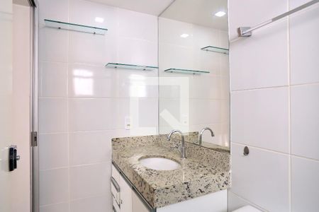 Banheiro da Suíte de apartamento para alugar com 3 quartos, 82m² em União, Belo Horizonte