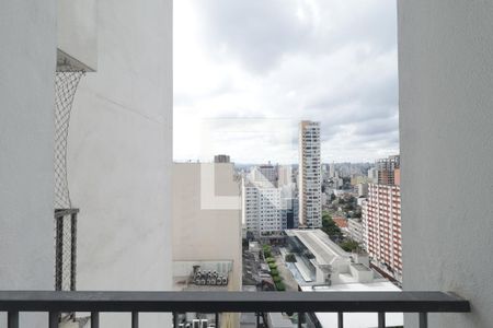 Varanda da Sala de apartamento à venda com 1 quarto, 32m² em Aclimação, São Paulo