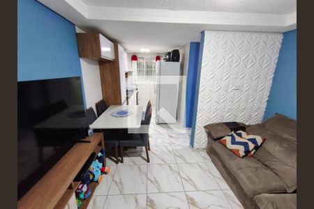 Sala de apartamento à venda com 2 quartos, 47m² em Jardim Tamoio, Jundiaí