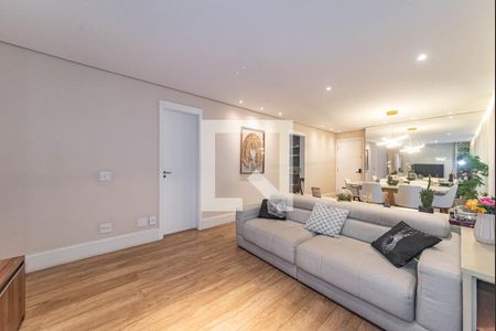 Sala de apartamento à venda com 3 quartos, 117m² em Jardim das Acacias, São Paulo