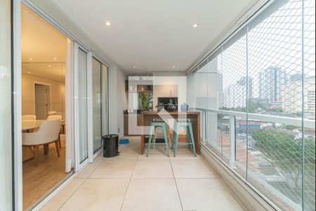 Varanda de apartamento à venda com 3 quartos, 117m² em Jardim das Acacias, São Paulo