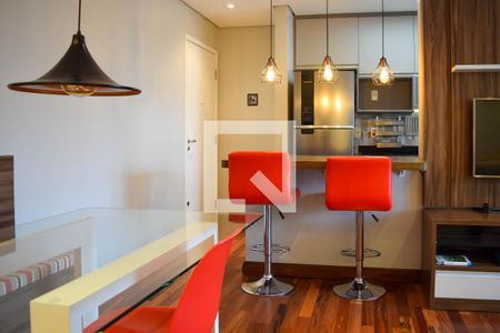 Sala de apartamento à venda com 1 quarto, 55m² em Jardim Analia Franco, São Paulo