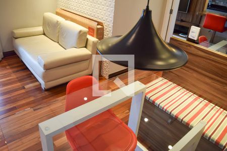 Sala de apartamento à venda com 1 quarto, 55m² em Jardim Analia Franco, São Paulo