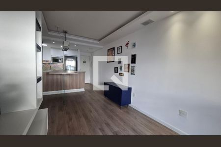 Sala de apartamento para alugar com 3 quartos, 76m² em Campestre, Santo André
