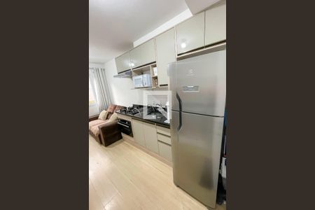 Sala/Cozinha de apartamento à venda com 1 quarto, 24m² em Vila Nova das Belezas, São Paulo