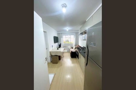 Sala / Cozinha de apartamento à venda com 1 quarto, 24m² em Vila Nova das Belezas, São Paulo